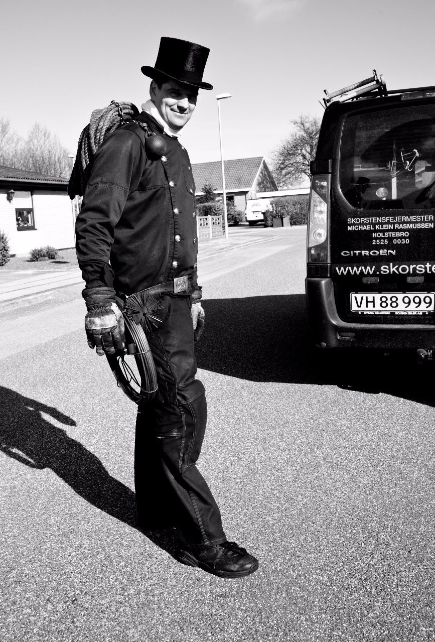 Skorstensfejermester Michael Klein Rasmussen
